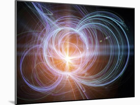 Higgs Boson, Conceptual Artwork-PASIEKA-Mounted Photographic Print