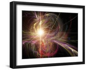 Higgs Boson, Conceptual Artwork-PASIEKA-Framed Photographic Print