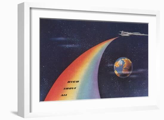 High Above All-null-Framed Art Print