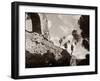 High Adventure: Children Climbing Amongst the Ruins of a Castle, 1950-null-Framed Premium Photographic Print