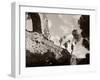 High Adventure: Children Climbing Amongst the Ruins of a Castle, 1950-null-Framed Premium Photographic Print