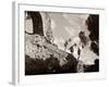 High Adventure: Children Climbing Amongst the Ruins of a Castle, 1950-null-Framed Photographic Print