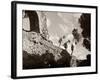 High Adventure: Children Climbing Amongst the Ruins of a Castle, 1950-null-Framed Photographic Print