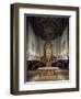 High Altar, Apse, Choir and Altarpiece, Cathedral of Santa Maria Assunta-null-Framed Giclee Print