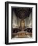 High Altar, Apse, Choir and Altarpiece, Cathedral of Santa Maria Assunta-null-Framed Giclee Print