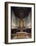 High Altar, Apse, Choir and Altarpiece, Cathedral of Santa Maria Assunta-null-Framed Giclee Print