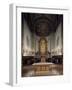 High Altar, Apse, Choir and Altarpiece, Cathedral of Santa Maria Assunta-null-Framed Giclee Print