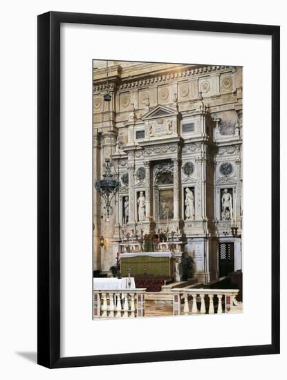 High Altar of Church of San Biagio, Montepulciano, Italy, 16th Century-null-Framed Giclee Print