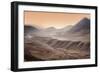 High Altitude Atacama Desert Landscape Near Tatio Geyser Field at Sunset, Chile, South America-Kimberly Walker-Framed Photographic Print