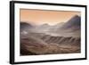 High Altitude Atacama Desert Landscape Near Tatio Geyser Field at Sunset, Chile, South America-Kimberly Walker-Framed Photographic Print