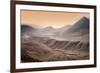 High Altitude Atacama Desert Landscape Near Tatio Geyser Field at Sunset, Chile, South America-Kimberly Walker-Framed Photographic Print