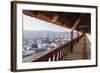 High Angle View from the Castle of the Old Town of Esslingen in Winter-Markus Lange-Framed Photographic Print