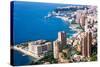 High Angle View, Monaco, Cote D'Azur, Mediterranean, Europe-Peter Groenendijk-Stretched Canvas