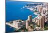 High Angle View, Monaco, Cote D'Azur, Mediterranean, Europe-Peter Groenendijk-Mounted Photographic Print