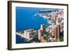 High Angle View, Monaco, Cote D'Azur, Mediterranean, Europe-Peter Groenendijk-Framed Photographic Print