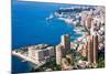 High Angle View, Monaco, Cote D'Azur, Mediterranean, Europe-Peter Groenendijk-Mounted Photographic Print