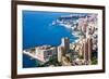 High Angle View, Monaco, Cote D'Azur, Mediterranean, Europe-Peter Groenendijk-Framed Photographic Print