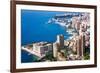 High Angle View, Monaco, Cote D'Azur, Mediterranean, Europe-Peter Groenendijk-Framed Photographic Print
