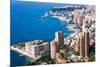 High Angle View, Monaco, Cote D'Azur, Mediterranean, Europe-Peter Groenendijk-Mounted Photographic Print