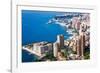 High Angle View, Monaco, Cote D'Azur, Mediterranean, Europe-Peter Groenendijk-Framed Photographic Print