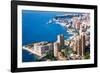 High Angle View, Monaco, Cote D'Azur, Mediterranean, Europe-Peter Groenendijk-Framed Photographic Print