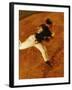 High Angle View of a Baseball Pitcher-null-Framed Premium Photographic Print