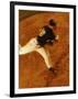 High Angle View of a Baseball Pitcher-null-Framed Photographic Print