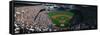High Angle View of a Baseball Stadium, Yankee Stadium, New York City, New York State, USA-null-Framed Stretched Canvas