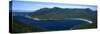 High Angle View of a Bay, Wineglass Bay, Freycinet National Park, Tasmania, Australia-null-Stretched Canvas