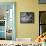 High Angle View of a Boy Bowling-null-Framed Stretched Canvas displayed on a wall