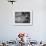 High Angle View of a Boy Bowling-null-Framed Photographic Print displayed on a wall