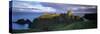 High Angle View of a Castle, Dunnottar Castle, Grampian, Stonehaven, Scotland-null-Stretched Canvas