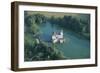 High Angle View of a Castle, Schloss Anif, Salzburg, Austria-null-Framed Giclee Print