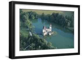 High Angle View of a Castle, Schloss Anif, Salzburg, Austria-null-Framed Giclee Print