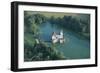 High Angle View of a Castle, Schloss Anif, Salzburg, Austria-null-Framed Giclee Print