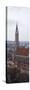 High Angle View of a Cathedral, Cathedral of St. Martin, Landshut, Lower Bavaria, Bavaria, Germany-null-Stretched Canvas