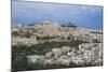 High Angle View of a City, Acropolis, Athens, Greece-null-Mounted Giclee Print