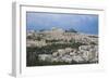 High Angle View of a City, Acropolis, Athens, Greece-null-Framed Giclee Print