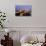 High Angle View of a City at Dusk, Edinburgh, Scotland-null-Photographic Print displayed on a wall