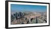 High angle view of a city, Dubai, United Arab Emirates-null-Framed Photographic Print