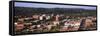 High angle view of a city, Red Wing, Minnesota, USA-null-Framed Stretched Canvas