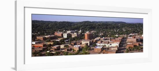 High angle view of a city, Red Wing, Minnesota, USA-null-Framed Photographic Print