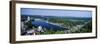 High angle view of a city, Red Wing, Minnesota, USA-null-Framed Photographic Print