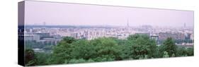 High Angle View of a City, Saint-Cloud, Paris, France-null-Stretched Canvas