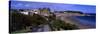 High Angle View of a City, Scarborough, North Yorkshire, England, United Kingdom-null-Stretched Canvas