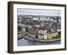 High Angle View of a City, Stockholm, Sweden-null-Framed Photographic Print