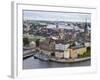 High Angle View of a City, Stockholm, Sweden-null-Framed Photographic Print