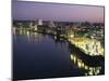 High Angle View of a Container Ship, Savannah, Georgia, USA-null-Mounted Photographic Print