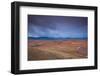 High angle view of a field, Consuegra, Toledo Province, Castilla La Mancha, Spain-null-Framed Photographic Print