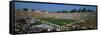 High Angle View of a Football Stadium Full of Spectators, the Rose Bowl, Pasadena-null-Framed Stretched Canvas